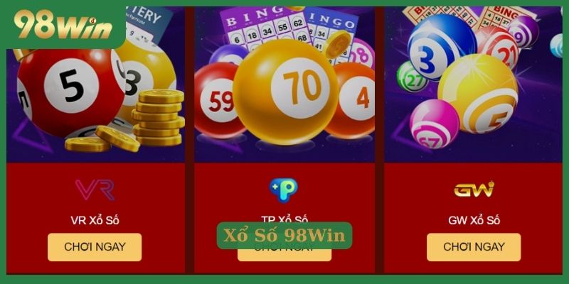 Tham gia các kỳ Xổ số đẳng cấp tại 98Win